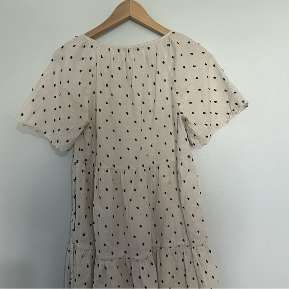 madewell polka dot tiered short dress size xs - Picture 4 of 9